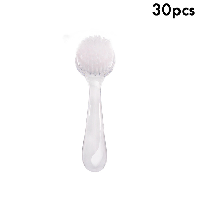 10/20/30/50pcs Plastic Nail Dust Cleaning Powder Brushes Removal Tools Dust Cleaner Nail Cleaning Brush Clean Tools Nail Brushes