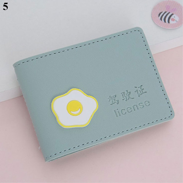 New Premium Personal Card Holder Hard Driver's License Card Small Business Document Holder Business Folder Wallet Credit Card Holder