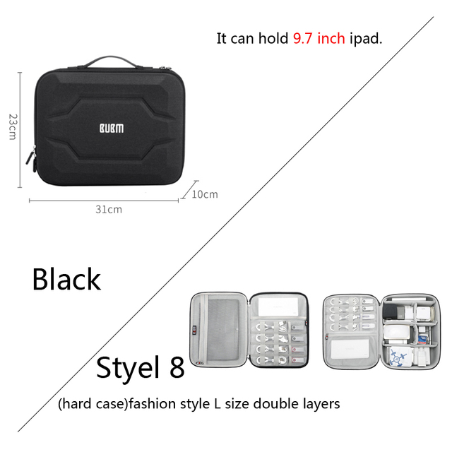 POP Digital Power Bank Bag Receive Accessories Case for ipad Cable Organizer Portable Bag for USB