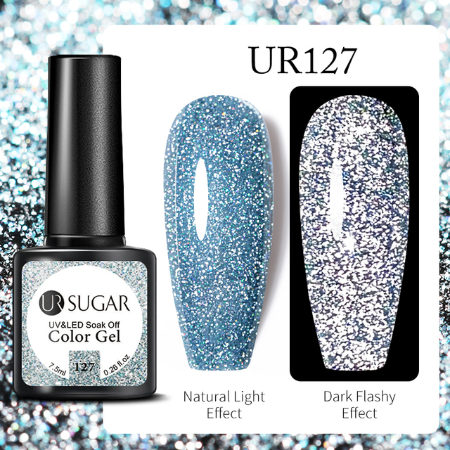 UR Sugar Milky White Gel Gel Polish 7.5ml Soak Off UV Gel Nail Polish Varnish Semi Permanent Nail Art UV LED Varnish