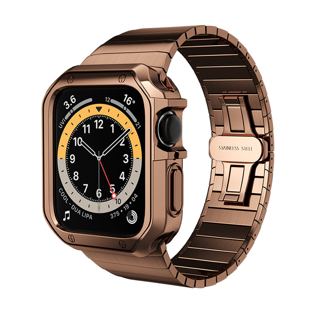 Top watch case for Apple Watch SE 38mm 42mm shell plating hard PC protective case for Apple Watch Series 7 6 5 4 iWatch 40mm 44mm