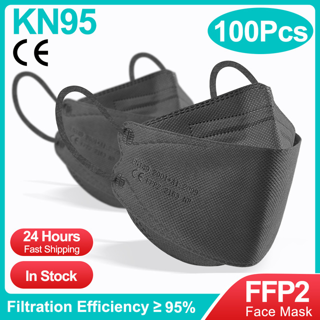 New Mascarillas ffp2fan filtros respiratory mask fpp2 homeopathic face mask rose KN95 cubrebocas ffp2mascarillas ce