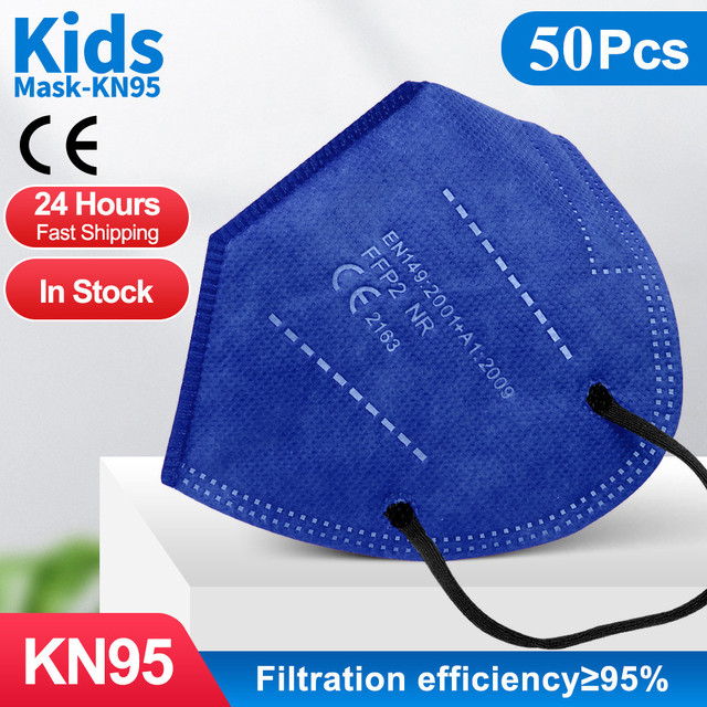 أقنعة Mascarillas FFP2 للأطفال FPP2 قناع KN95 للأطفال fpp2 قناع ffp2tool ada 9-12 صبي فتاة mascarilla infantil ffp2 قناع masque niños