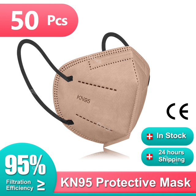 قناع Morandi KN95 ffp2 mascarillas fpp2 معتمد من شركة fpp2 الأسود kn95 شهادة قناع الوجه القابل لإعادة الاستخدام fp2 masque ffp2masque