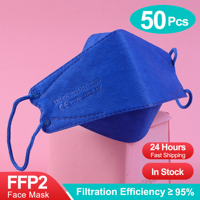 5-100pcs ffp2mask kn95 masks paintball ce fish mascarillas ffp2reutilizable adult kn95 mask hygienic mascarillas fpp2 ce approved