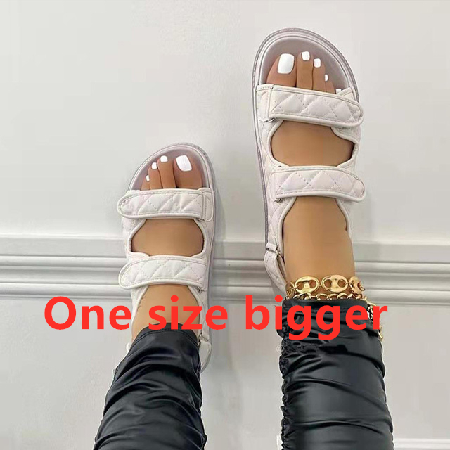 Women's Faux Leather Skirt Female Sandals 2020 Summer Fashion Sports Joker Flats For Women Ins Rome Platform Sandals Women