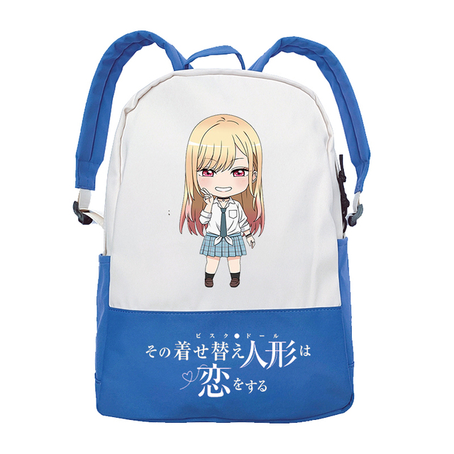 Anime Manga My Sweetheart Dress Students Backpack Large Capacity School Bag Shoulder Bags High Quality For Boys Girls