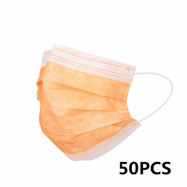 10-200pcs Face Mask Adult Disposable Mask 3 Ply Security Protection Face Masks mascarillas quiurgicas homology adas