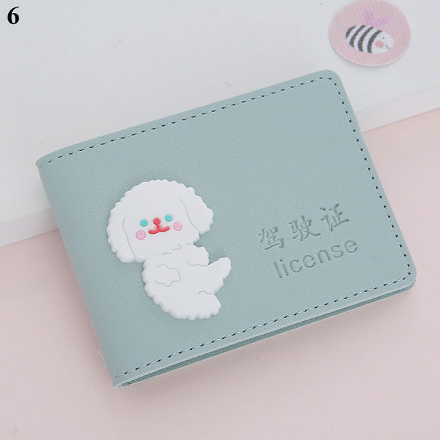 New Premium Personal Card Holder Hard Driver's License Card Small Business Document Holder Business Folder Wallet Credit Card Holder