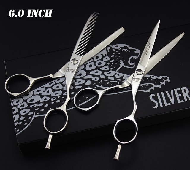 4.5 & 5.0 & 5.5 & 6.0 & 6.5 inch cutting thinning set hair scissors high quality professional hairdressing scissors salons hairdressing shears