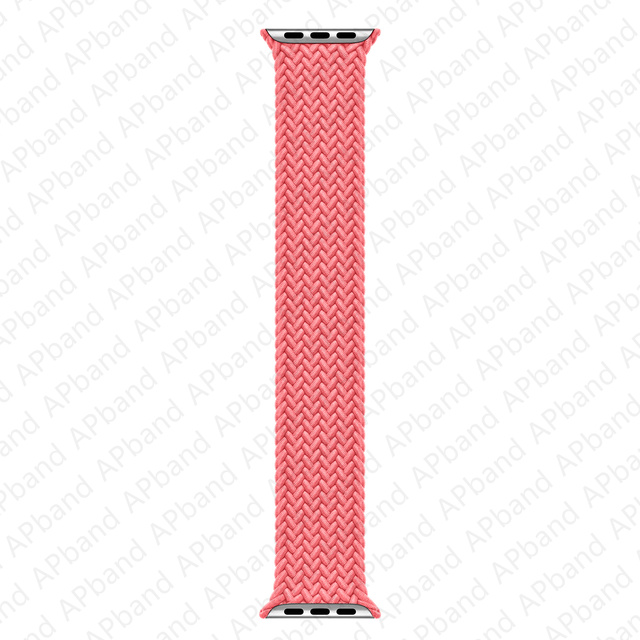 Braided Solo Loop For Apple Watch Band 45mm 41mm 44mm 40mm 42mm 38mm 1:1 Formal Nylon Bracelet iWatch Series 3 4 5 SE 6 7 Strap