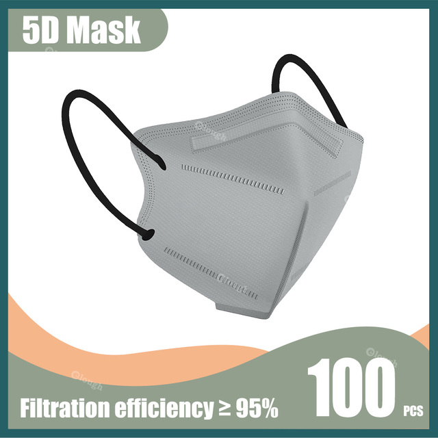 Mascarillas FFP2 Adult KN95 Face Masks Mascara FFP2 Respirator FPP2 Masks 5 Layer ffp2fan Approved FFP Certificate FFP 2 Mascara 10 to 100pcs