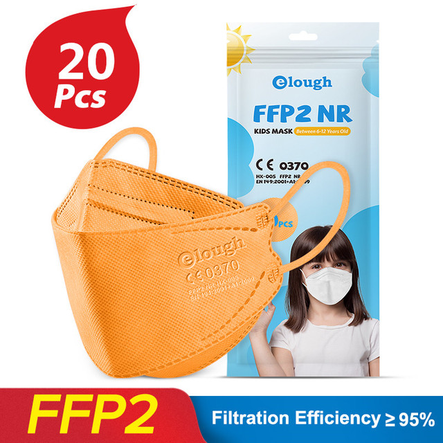 FPP2 Masks for kids ffp2 mascarillas fpp2 niños homology ada CE ffp2 Kids Mask Children Fish Mask Reusable KN95 Masks Masque Enfant