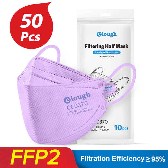 أقنعة Mascarillas FFP2 KN95 Mascarilla FPP2 homology ada Europa CE 4 رقائق ffp2قناع الجهاز التنفسي FPP2 الكورية Masken FFP 2 FFPP2