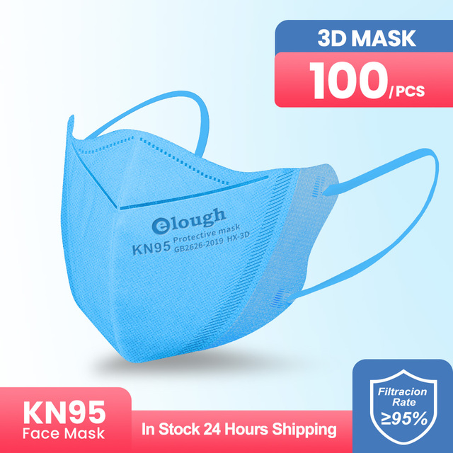 10-100 mascarillas ffp2 colores Kn95 mask 3d face mask fashion mouth masks maacarillas fpp2 homology adas respirator ffp2mascarillas