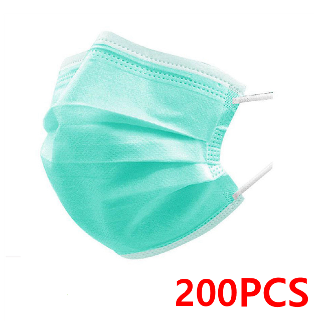 Disposable Children's Colorful Face Masks Child Birthday Mask 3 Layer Nonwoven Protective Mouth Mask Kids mascarillas niños