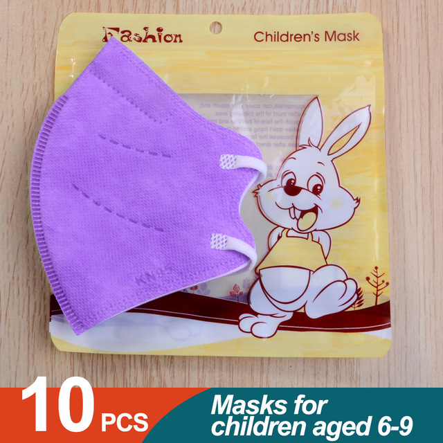 قناع FFP2 للأطفال بعمر 6-9 أعوام ffp2 mascarillas niños KN95 masque enfant قناع وجه للأطفال mascarilla fpp2 homology ada ffp2fan fp3