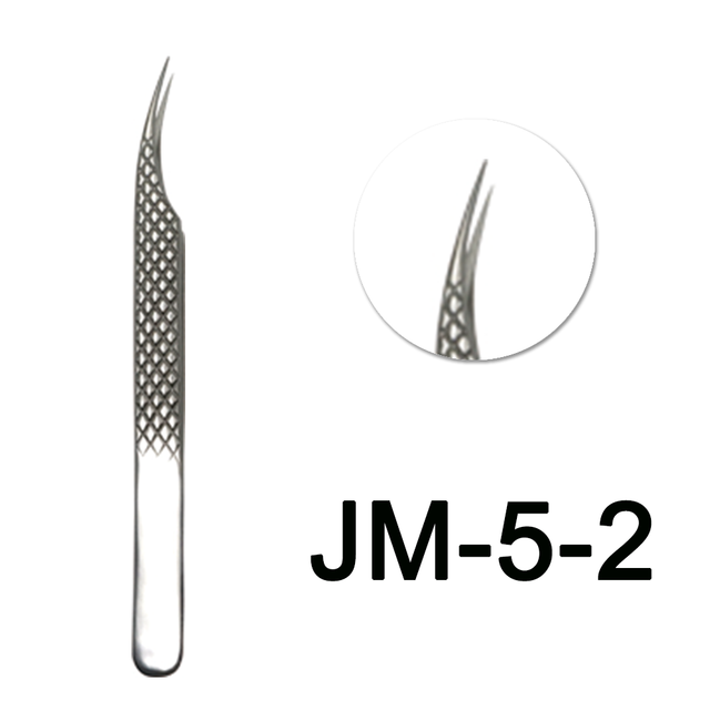 Stainless steel eyelashes tweezers makeup professional eyelashes tweezers tweezers eyebrow tweezers excellent closure