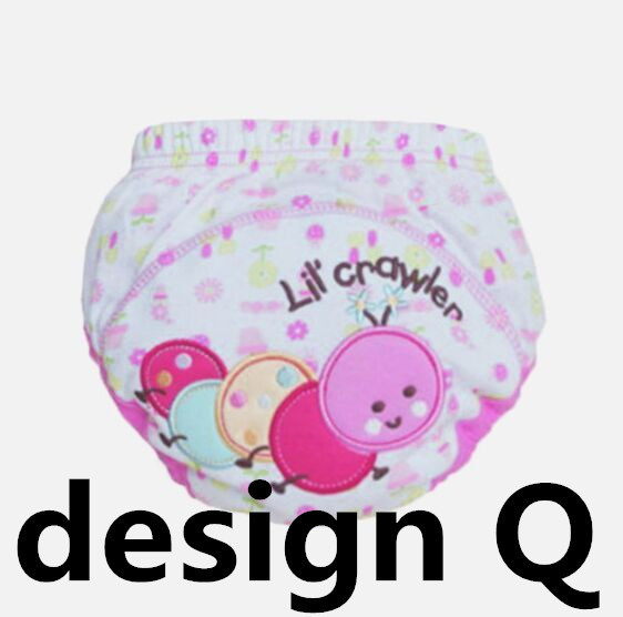 6pcs Baby Training Pants New Children Study Diaper Underwear Infant Learning Panties Newborn Cartoon Diaper Trx0001