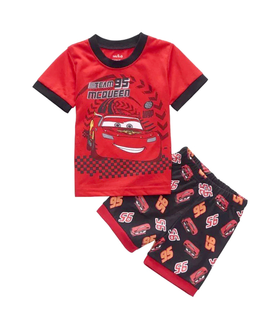 New Children Pajamas Sets Kids Boys Girls Cars Baby Clothes Sleepwear Cotton Pajamas Lightning McQueen Cartoon Sleepwear Set