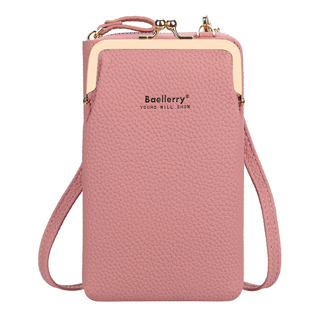 Designer Women Shoulder Bag Leather Wallet Women Wallet Double Zippers Female Clutch Wallet Crossbody Bag For Lady Bolsa Feminina