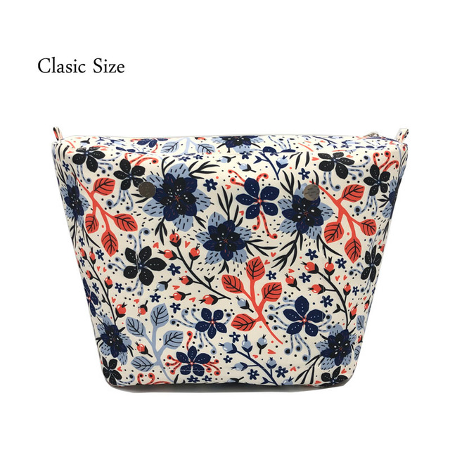 Women's Classic Mini Floral Briefcase Bag, Interior Zipper Pocket, Water Resistant Coating