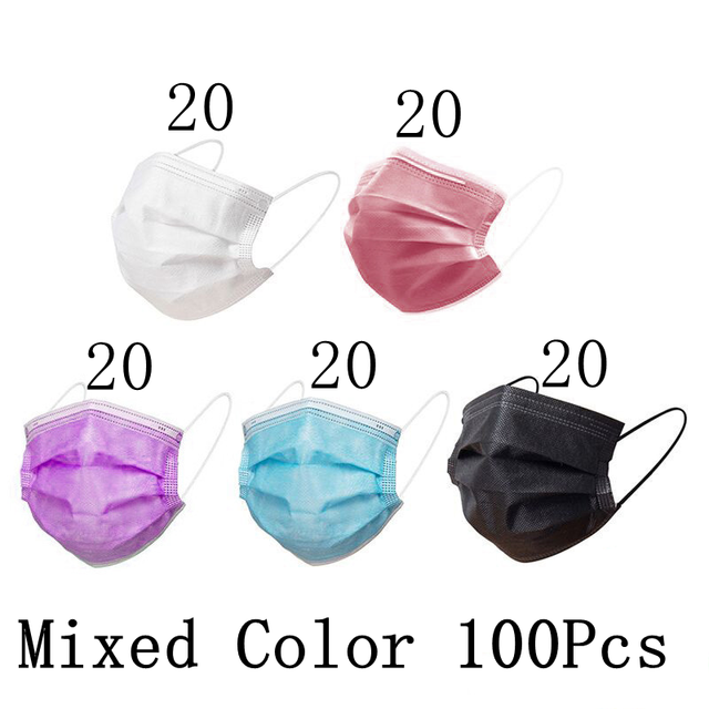 Disposable children face masks 3 ply protective kids mouth mask jetable breathing mask mascarillas quiurgicas gay niños