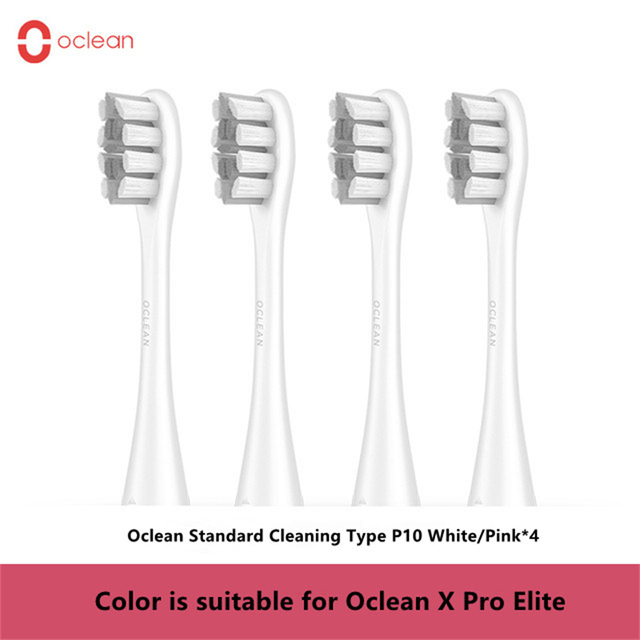 Oclean X Pro Elite/X Pro/F1/Air 2/One 2/4pcs Replacement Brush Heads for Electric Toothbrush Deep Cleaning Toothbrush Heads