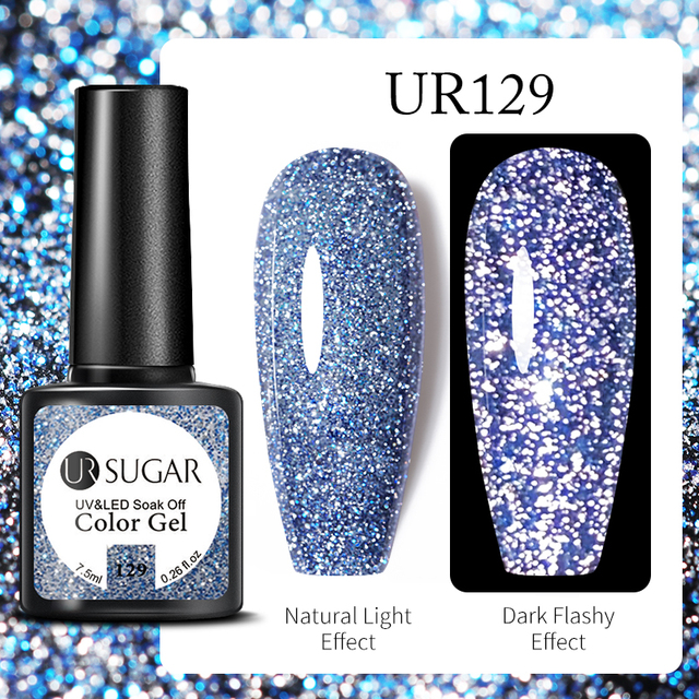 UR Sugar Milky White Gel Gel Polish 7.5ml Soak Off UV Gel Nail Polish Varnish Semi Permanent Nail Art UV LED Varnish