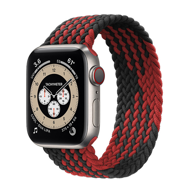 Braided Solo Loop Ring for Apple Watch Iwatch Serie 7 6 5 4 3 2 1 SE 40 41mm 42mm 44mm 45mm Applewatch Strap Bracelet Watchbands