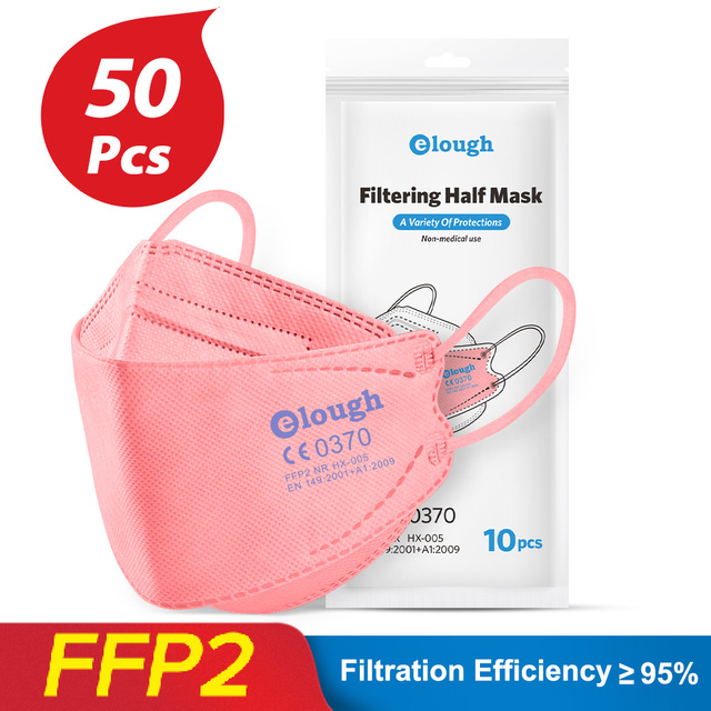 أقنعة Mascarillas FFP2 KN95 Mascarilla FPP2 homology ada Europa CE 4 رقائق ffp2قناع الجهاز التنفسي FPP2 الكورية Masken FFP 2 FFPP2