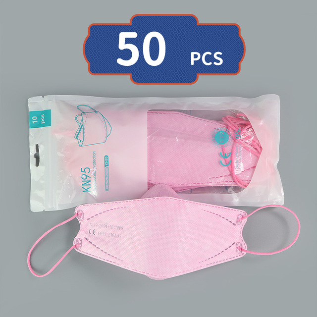 KN95 FFP2 Adult Fish Style Masks 4 Layers Anti Dust FFP2 Masks Reusable Masks ffp2 Mask KN95 FPP2 FFP2