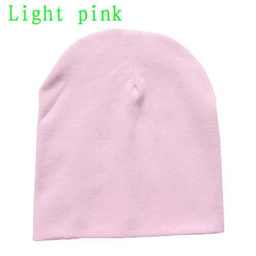 Baby Cotton Hip Hop Hat 6 Months 3 Years Old Baby Urban Dance Cap Solid Color Winter Warm Hat