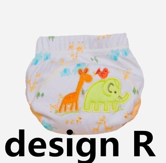 6pcs Baby Training Pants New Children Study Diaper Underwear Infant Learning Panties Newborn Cartoon Diaper Trx0001