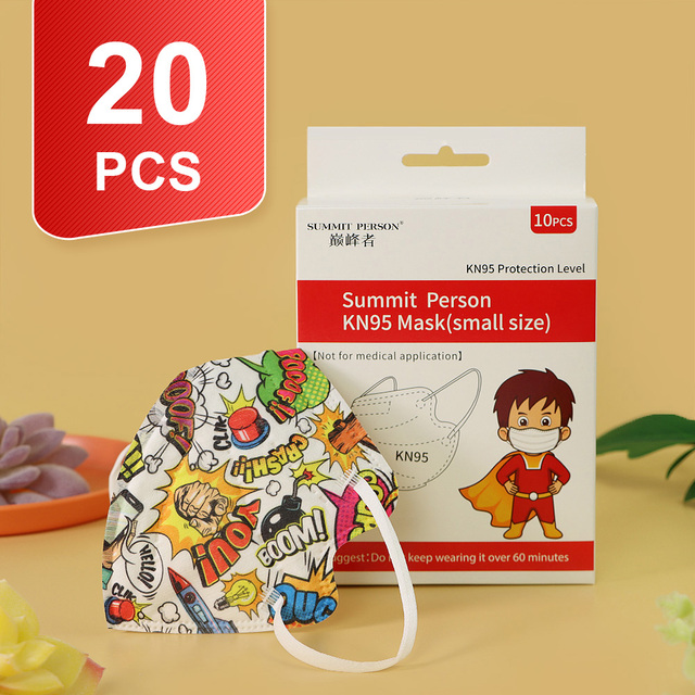 Mascarillas Niños KN95 أطفال أقنعة الأطفال أقنعة الوجه طفل قناع الوجه للأطفال FPP2 أقنعة FFP2 الطفل قناع واقٍ