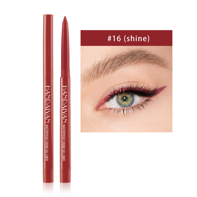 Ultra-thin Liquid Eyeliner Pen Quick-drying Waterproof Sweat-proof Long Lasting Non-Smudge Eye Makeup Thin Eyeliner TSLM1