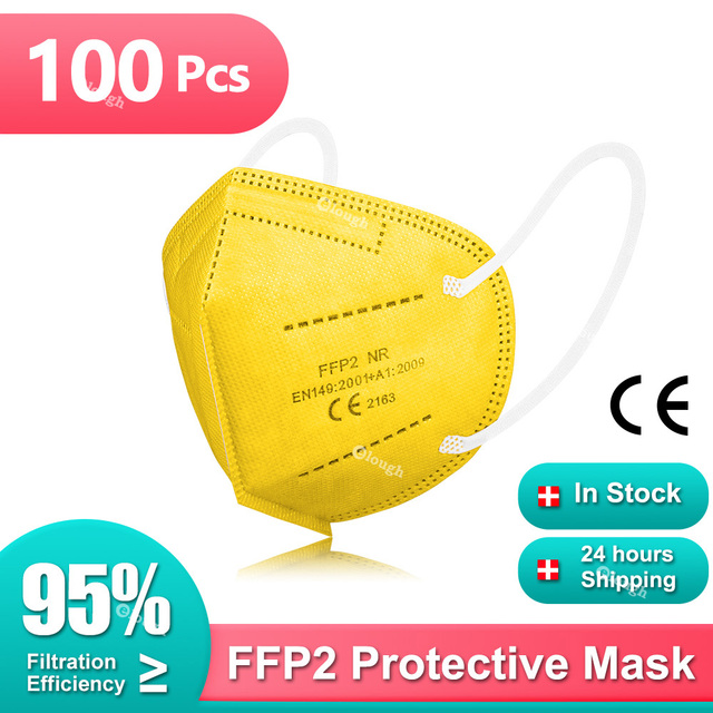 أقنعة 5 طبقات KN95 قناع ffp2mascarillas FFP2 قناع الوجه المثلي FPP2 قناع الفم حماية ماسكارا الوجه FFP3 قناع CE الكبار