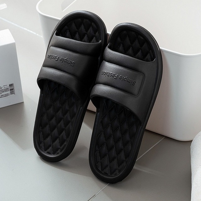 Female Home Slippers Summer Women Thick Platform Slides Women's Sandals Flip Flops Beach Sandal Mule Anti-slip Slippers for Men