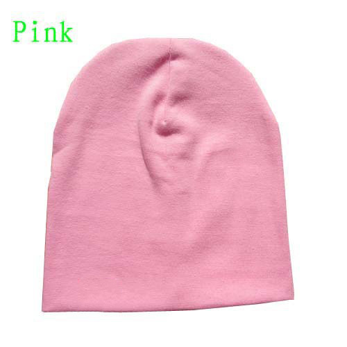 Baby Cotton Hip Hop Hat 6 Months 3 Years Old Baby Urban Dance Cap Solid Color Winter Warm Hat