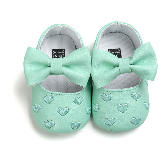 Newborn Baby Shoes Infant Boys Girl First Walker PU Sole Princess Bowknot Fringe Toddler Baby Crib Shoes Casual Moccasins