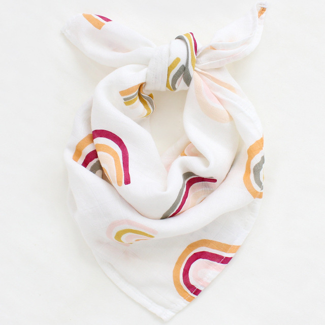 70% Bamboo + 30% Cotton Muslin Swaddling Wrap Burpy Towel Scarf Bibs Muslin Baby Blankets Newborn Diaper Pielucha 60*60cm