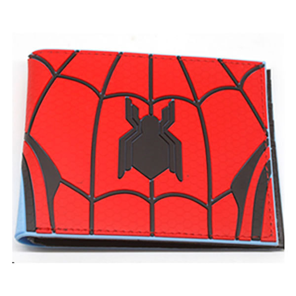 Disney Marvel Animation Peripheral Spiderman Short Leather Wallets Wallet Purse For Men Unique Wallet Wallet Women