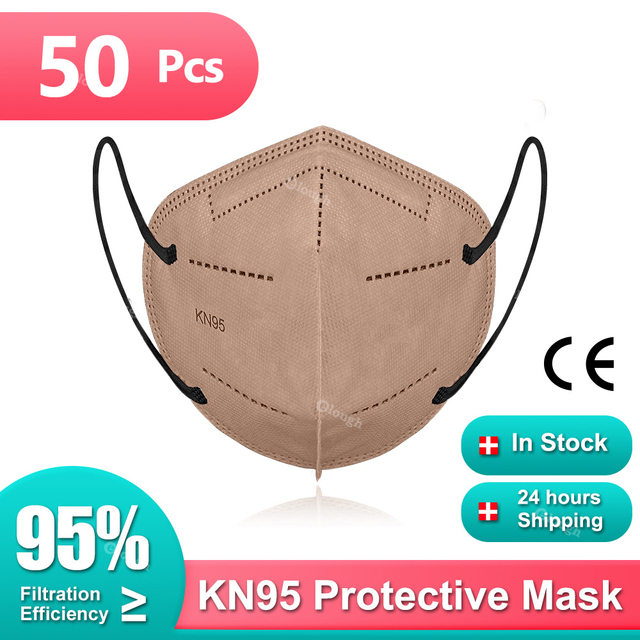 Kn95 certified mouth mask ffp2fan protective face mask safe healthy reusable mascarillas quiurgicas FPP2 gay