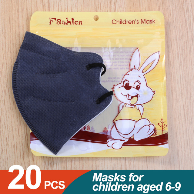 10/20/50 قطعة ffp2mask niños 6-9old قناع للأطفال kn95 mascarillas niños ce قابل للغسل الاطفال ffp2reutilizable fpp2 infantil أقنعة