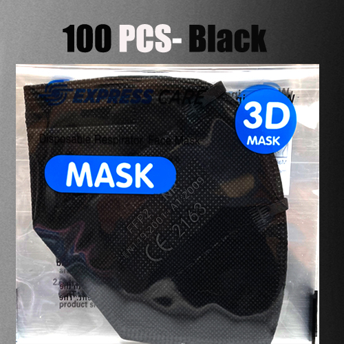 FFP2MAS Black, FPP2 Respiratory Mask Homolokada Approved Respiratory Mask FFP 2 KN95 Face Mouth Masks ffp2reuse zable FFPP2