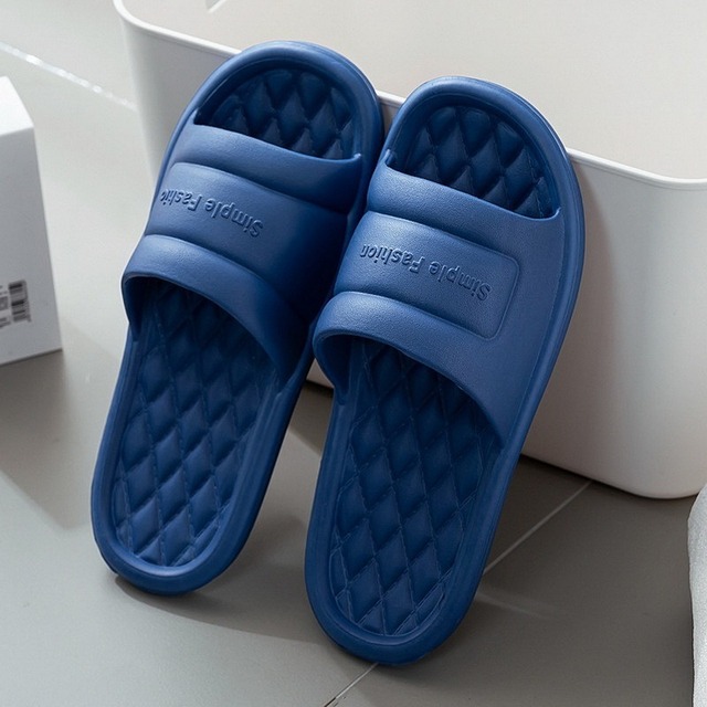 Female Home Slippers Summer Women Thick Platform Slides Women's Sandals Flip Flops Beach Sandal Mule Anti-slip Slippers for Men