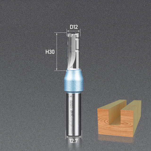 12.7 مللي متر shank-1pcs ، cnc الصلبة كربيد النجارة النقش راوتر بت ، 3 المزامير مستقيم الخشب الطحن القاطع ، TCT قطع نهاية مطحنة