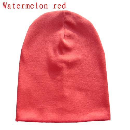 Baby Cotton Hip Hop Hat 6 Months 3 Years Old Baby Urban Dance Cap Solid Color Winter Warm Hat