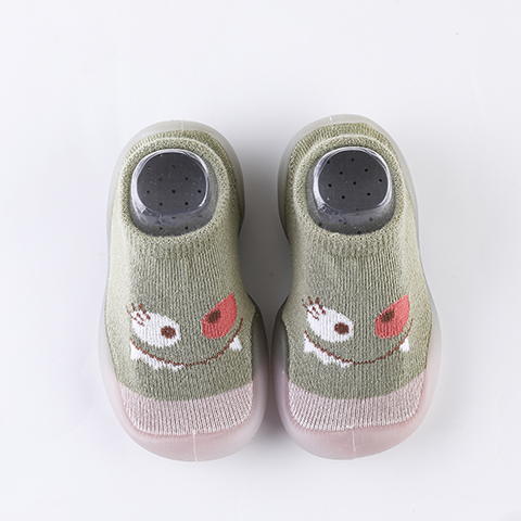 Baby sock shoes anti-skid spring autumn cartoon animal breathable shoes baby girl baby boy soft TPE sole baby boy casual shoes