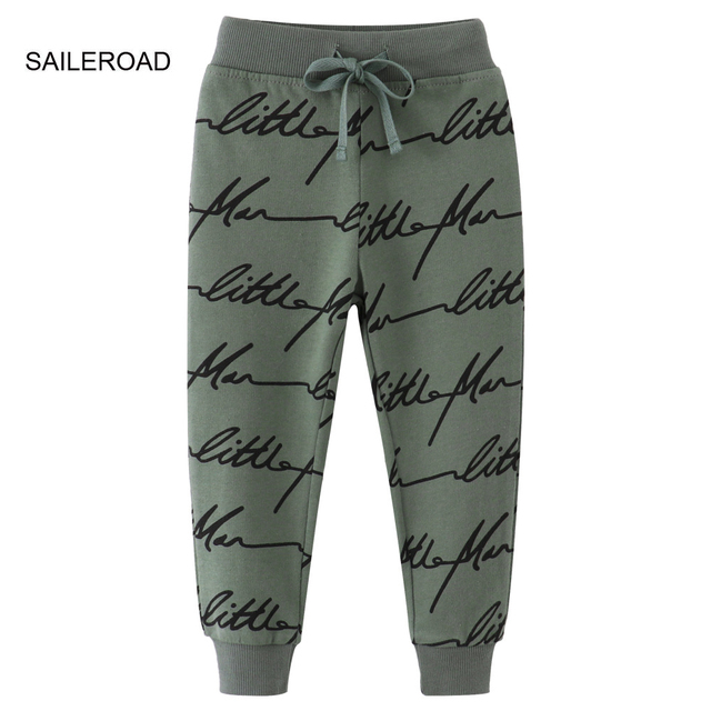 Sailroad 2-7 years 2022 New Spring Dinosaurs pants for boy kids boys pants pants casual sweatertrousers warm sports pants